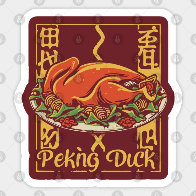 National Peking Duck Day – January Sticker by irfankokabi